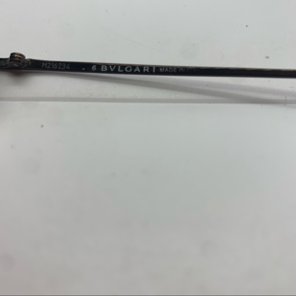 BVLGARI titanium eyeglass frames - Picture 4 of 9